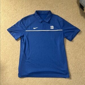 Blue Duke Polo - Nike, Size L, Barely Worn, Perfect Condition